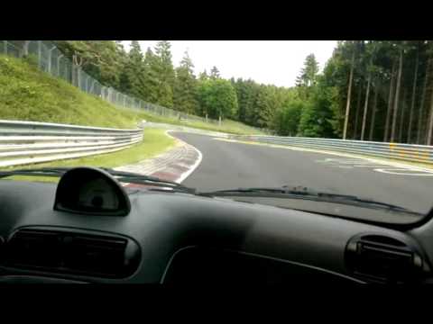 Fiat Seicento Abarth FIRST lap on the Nürburgring Nordschleife