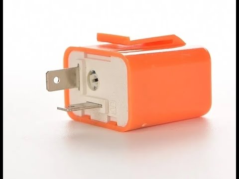 Flasher Led para Moto 2 Patas Naranja QM4468