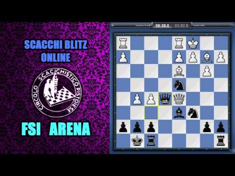 SCACCHI Partite Online 9 - FSI Arena - Groviglio Tattico nel Mediogioco - LIVE