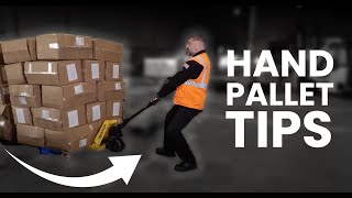 How To Operate A Hand Pallet Truck Without Getting Hurt