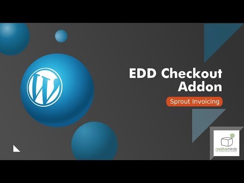 The Sprout Invoice Easy Digital Downloads Checkout Add-On for WordPress by CreativeMinds