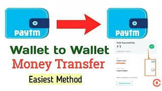 How to send money from one Paytm wallet to another Paytm wallet | Paytm payments Bank