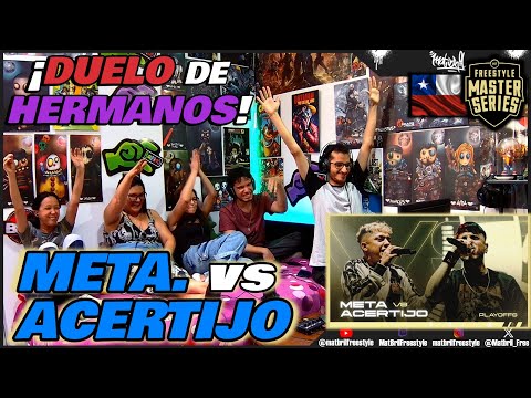 🔴COLOMBIANOS REACCIONAN a META. vs ACERTIJO - ¡DUELO DE HERMANOS! [FMS INTERNACIONAL PLAY OFF 2024]