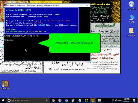 How to Run MASM Programming using DOSBox in Windows 10