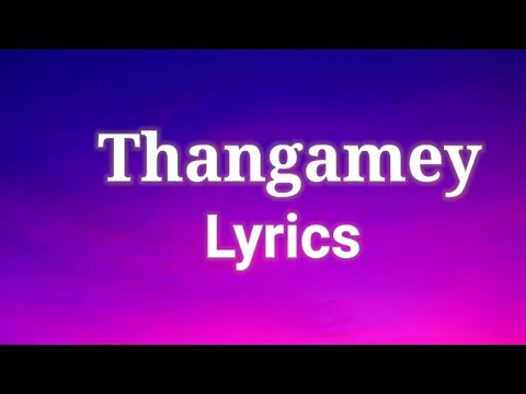 Naanum Rowdy Dhaan Lyrics ( Thangamey)