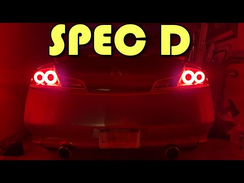 Spec D Tail Lights in depth Review G35 Coupe