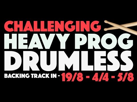 Prog Metal Drumless Backing Track In Multiple Time Signatures