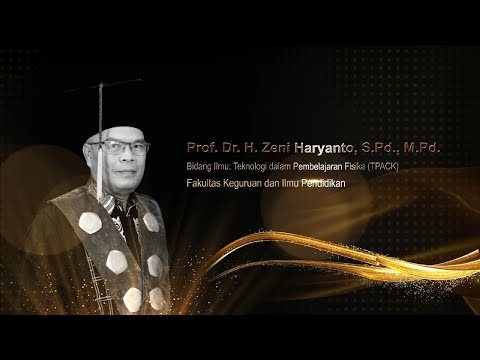 Thumbnail YouTube Prof. Dr. H. Zeni Haryanto, M.Pd.