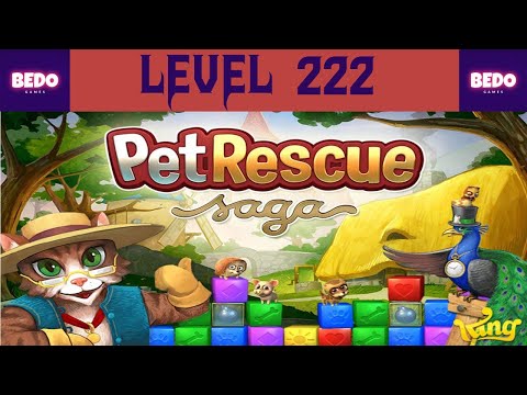 Pet Rescue Saga Level 222