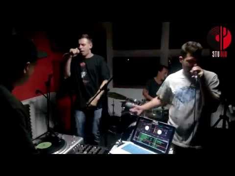 Oxon, Revo, Dj Smutek + perkusja (Pion - próba IP STUDIO)