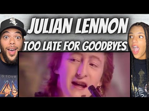 SO COOL!| FIRST TIME HEARING Julian Lennon - Too Late For Goodbyes REACTION