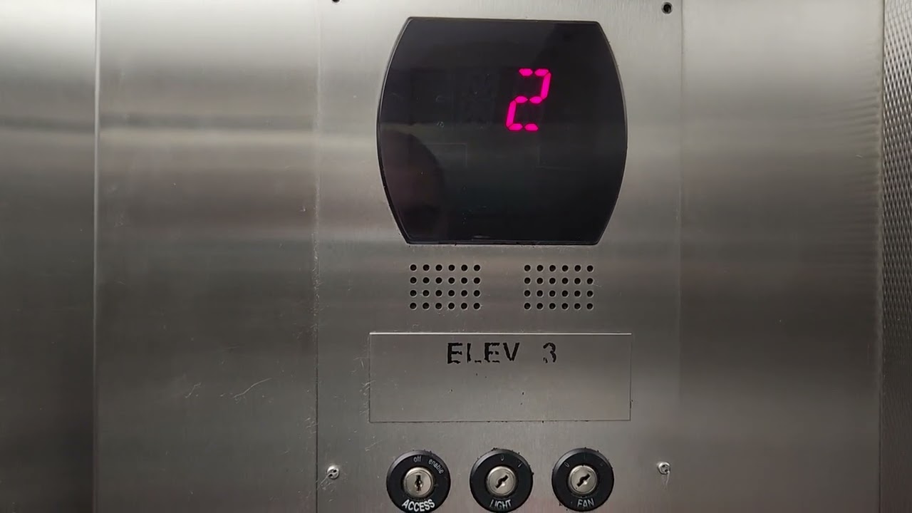 Otis Series 5 Traction Elevators at Cooper University Hospital Parking Garage, 1 MLK BLVD, Camden NJ