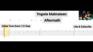 Yngwie Malmsteen - Aftermath ( Tab Guitar )