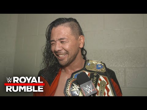 Shinsuke Nakamura Regains US Title From Rusev At WWE Royal Rumble