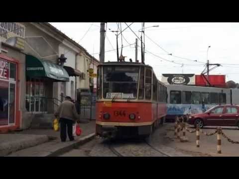 Calatorie cu Tatra KT4D 1344 (Ex.BVG Berlin 9049) pe linia 8