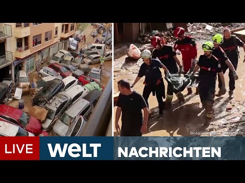 Video Thumbnail: FLUTKATASTROPHE IN SPANIEN: Mindestens 158 Tote! Verzweifelte Suche nach Vermissten | LIVESTREAM