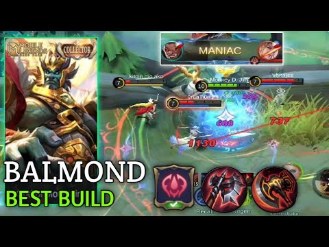 BALMOND MONTAGE| BALMOND BEASTMODE |  BEST BUILD 2021 - MLBB