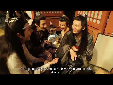 [ENG SUB] Wang Yibo not having mercy on Ji Li (Nie Huaisang) [The Untamed BTS]