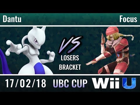 UBC Cup 2018: Losers Top 12 - Dantu (Mewtwo) vs Focus (Sheik, Cloud)