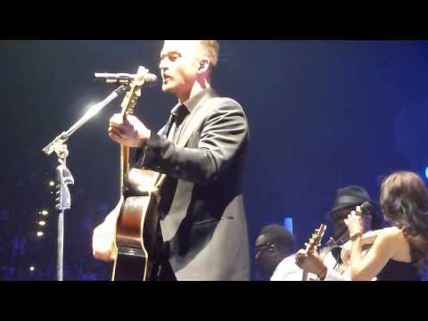 Justin Timberlake live @Zurich Hallenstadion 14. April 2014 Drink you away (a bit special)