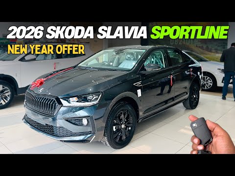 2026 🔥 Skoda Slavia Sportline Full Detailed Review ❤️ Price & Features ✅ Better Than VW Virtus?
