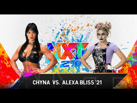 WWE 2K22 (Chyna vs Alexa Bliss '21) Normal Match