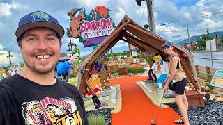 Scooby-Doo Mystery Putt is FINALLY 100% OPEN | Pigeon Forge Roadside Attraction - Full NEW Course!