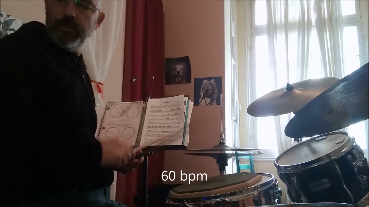 double stroke roll 16th notes