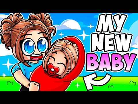 My NEW BABY In Roblox!!
