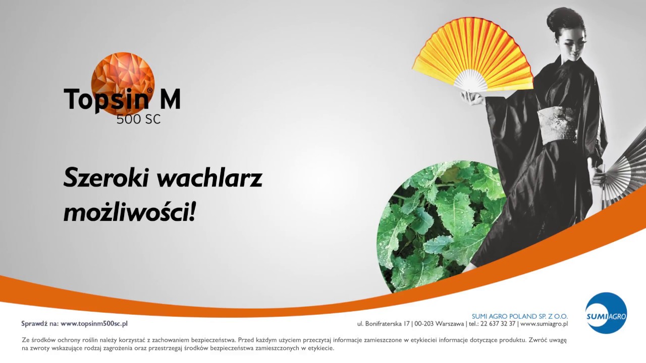 Topsin M 500 SC - środek na choroby grzybowe na roślinach | Sumi Agro ...