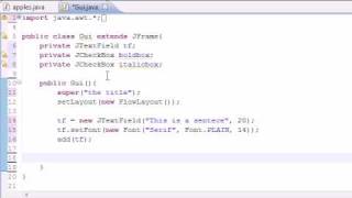 Java Programming Tutorial - 64 - JCheckBox