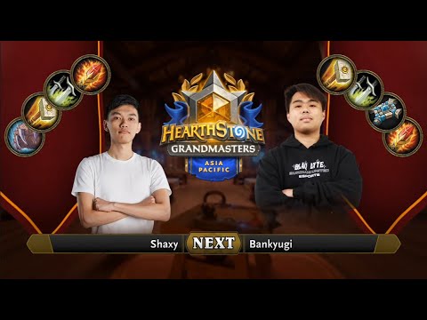 Shaxy vs Bankyugi | 2021 Hearthstone Grandmasters Asia-Pacific | Decider | Season 1 | Week 1