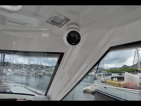 Quick and inexpensive installation of a Noorio B210 video monitoring camera in the sailboat cockpit.