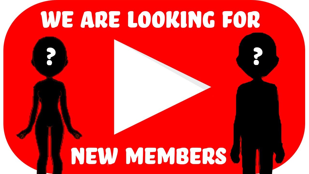 <h1 class=title>We are looking for new members!</h1>