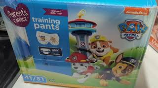 Unboxing and Review of Parents Choice Boys Training Pants and Nighttim