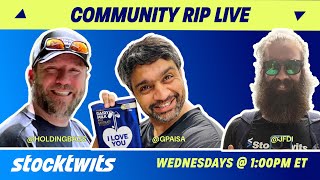 🔵 COMMUNITY RIP LIVE W/GPAISA, JFDI, & HOLDINGBAGS