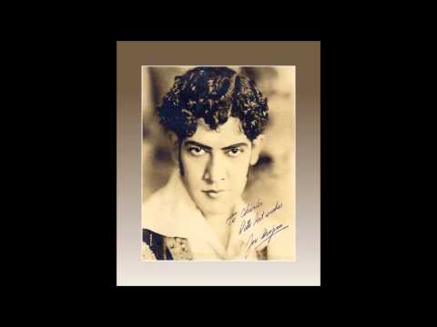 Tenore JOSÉ MOJICA - Gli Ugonotti "Bianca al par di neve alpina"  (1926)