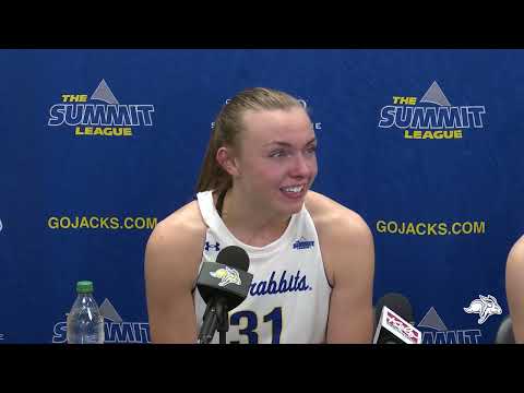 Women's Basketball Postgame Press Conference vs South Dakota (02.28.2026)