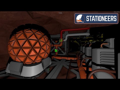Stationeers Let's play Terraforming Mars 17 Gas burner 2.0