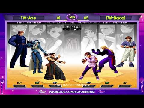 Aze (阿泽) Vs Baozi (包子) FT10 KOF 2002 UM - Money Match By HoHuei (和暉) O inesperado aconteceu