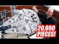 Custom LEGO Millennium Falcon with Amazing Full Interior! 20,000+ Pieces