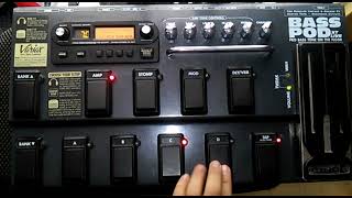 Video thumbnail for Line 6 Bass POD xt live by U S.