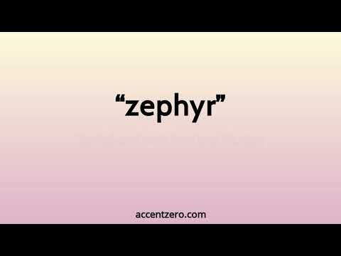 Pronounce "zephyr" - French accent vs. native U.S.