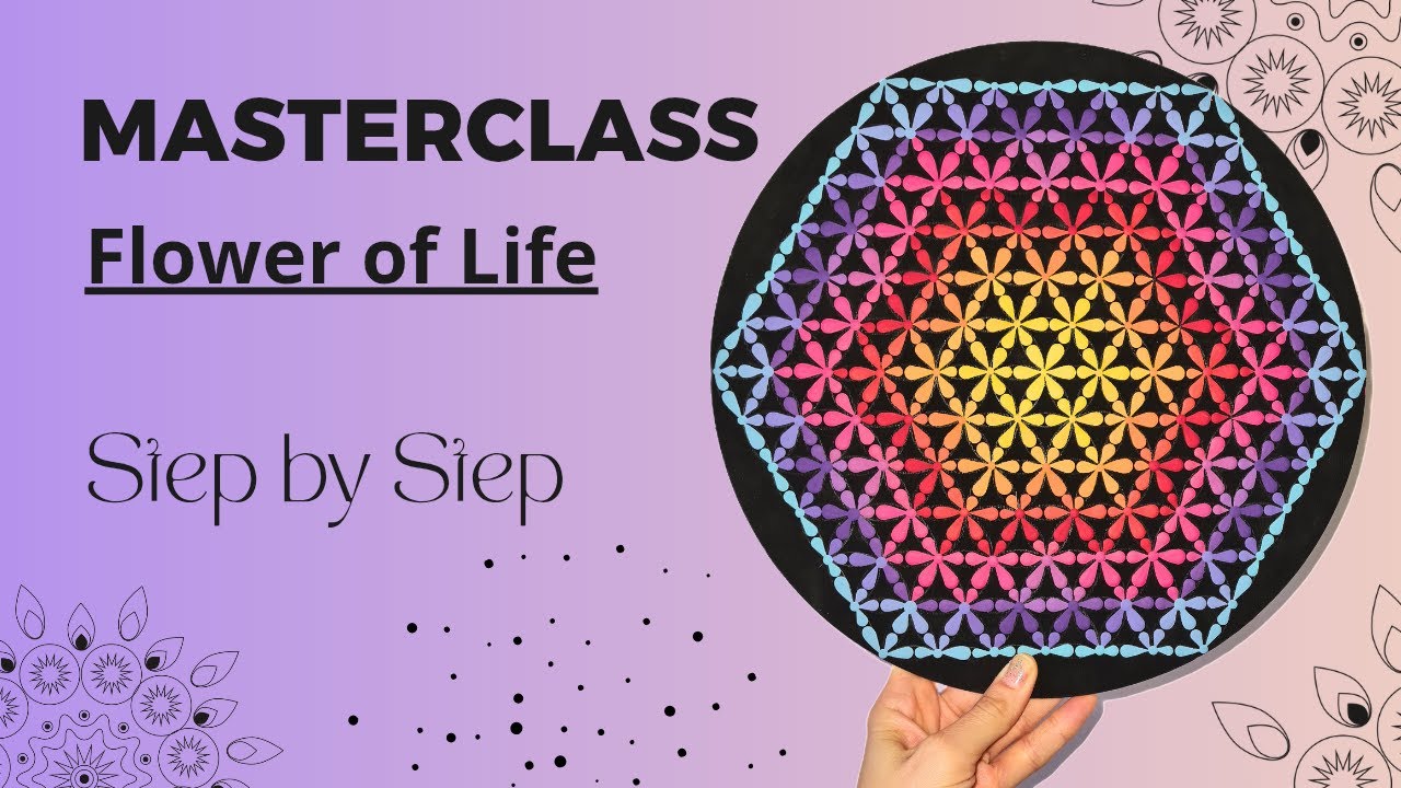 The SECRET to Drawing the Flower of Life 🌸(You Won't Believe The Results!)