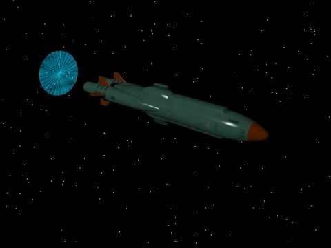 Homeworld style hyperspace test effect
