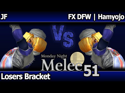MNM 51 Melee - JF (Sheik) vs FX DFW | Hamyojo (Sheik) - Losers Bracket