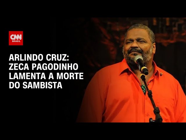 Zeca Pagodinho lamenta a morte de Arlindo Cruz | CNN 360º