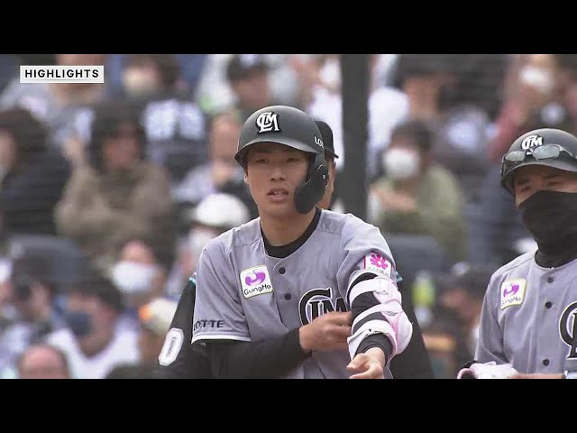 4月22日 マリーンズ対ホークス ハイライト