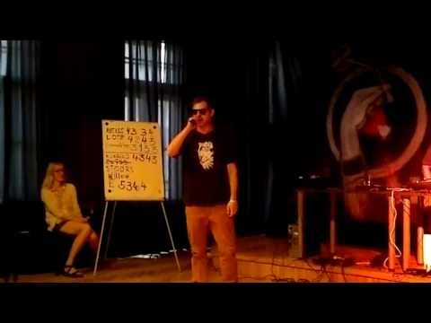 Stobrs perfomance at rap contest "New wave"