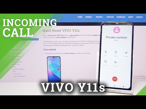 How to Check Incoming Calls on VIVO Y11s – Animation of Incoming Calls